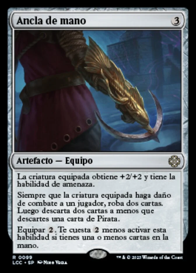 Ancla de mano (The Lost Caverns of Ixalan Commander) - Magic: The Gathering in TCG Land