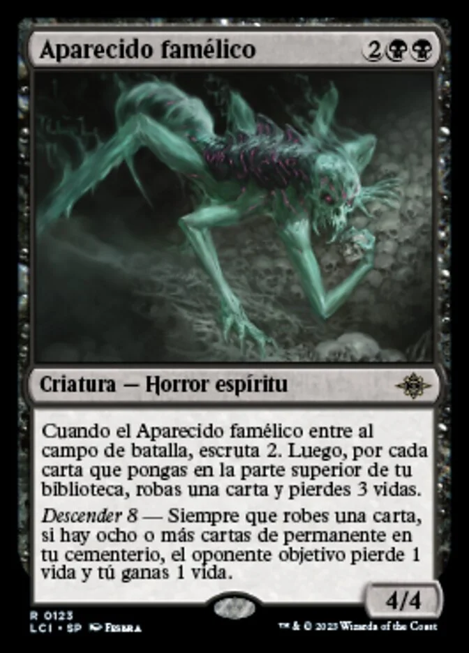 Aparecido famélico (The Lost Caverns of Ixalan) - Magic: The Gathering in TCG Land México