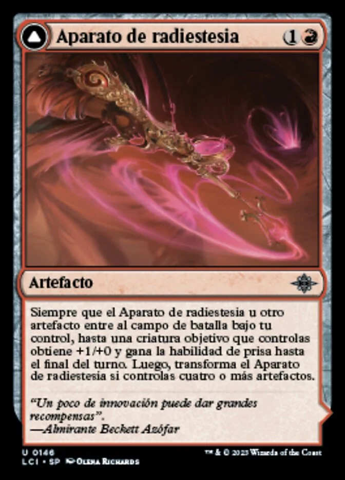 Aparato de radiestesia (The Lost Caverns of Ixalan) - Magic: The Gathering in TCG Land
