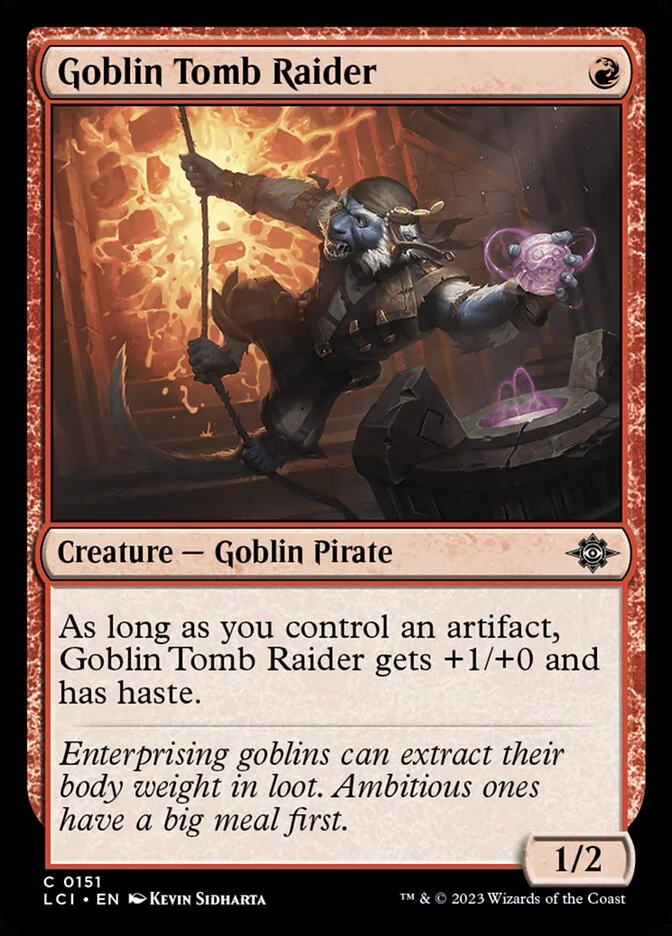 Goblin Tomb Raider (The Lost Caverns of Ixalan) - Magic: The Gathering in TCG Land