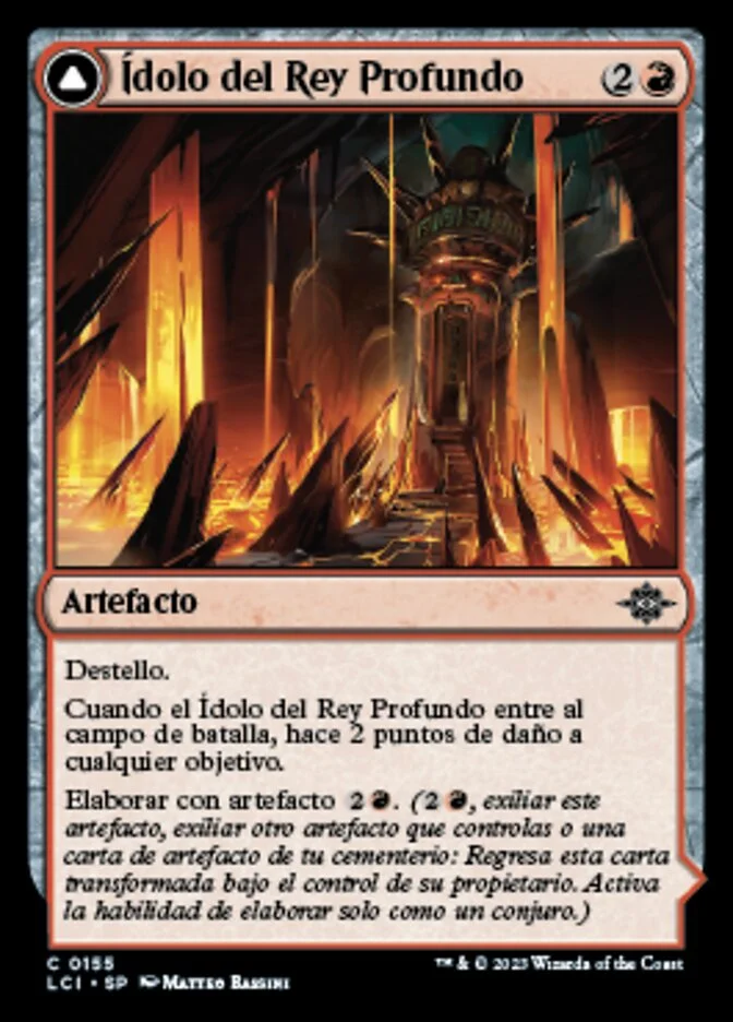 Ídolo del Rey Profundo (The Lost Caverns of Ixalan) - Magic: The Gathering in TCG Land México