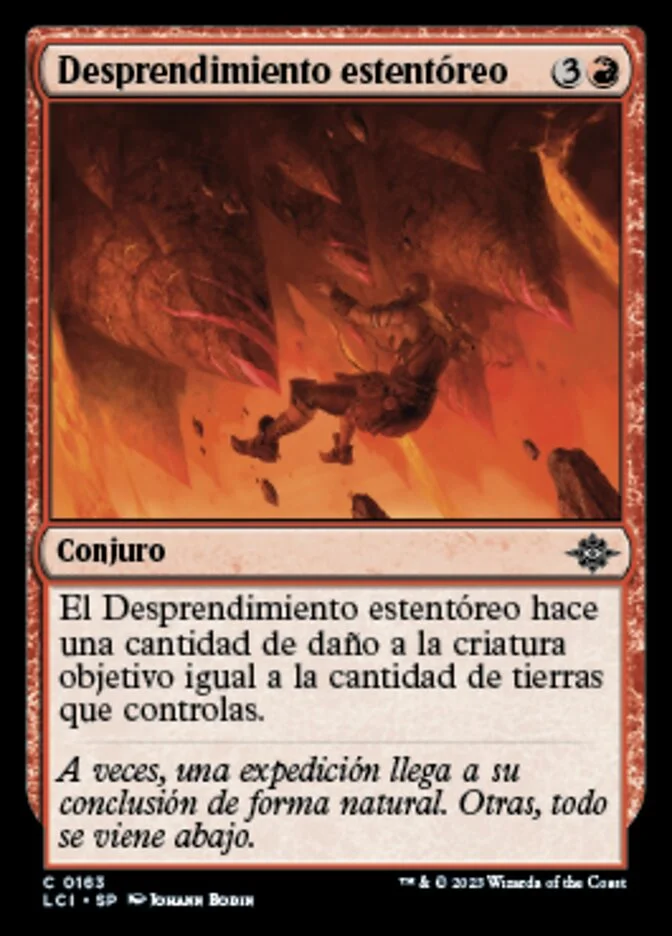 Desprendimiento estentóreo (The Lost Caverns of Ixalan) - Magic: The Gathering in TCG Land