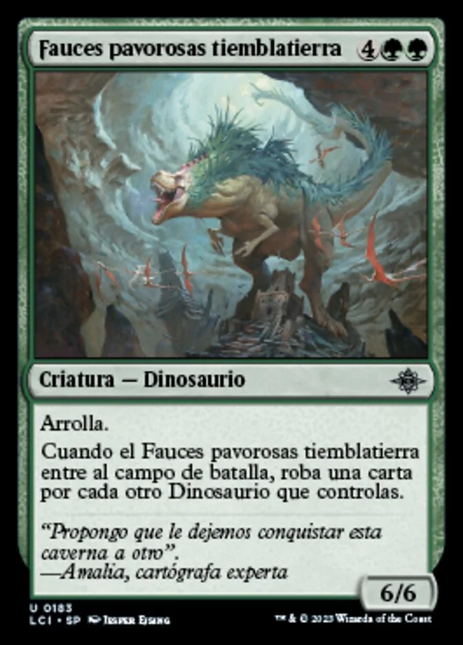 Fauces pavorosas tiemblatierra (The Lost Caverns of Ixalan) - Magic: The Gathering in TCG Land