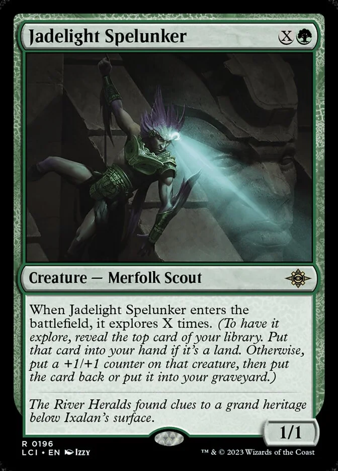 Jadelight Spelunker (The Lost Caverns of Ixalan) - Magic: The Gathering in TCG Land