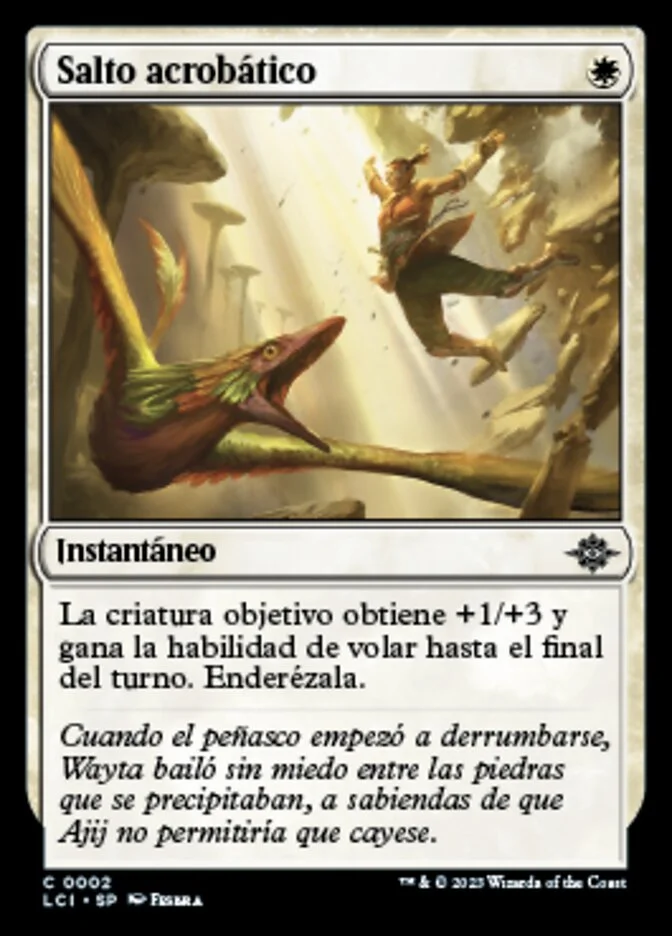 Salto acrobático (The Lost Caverns of Ixalan) - Magic: The Gathering in TCG Land