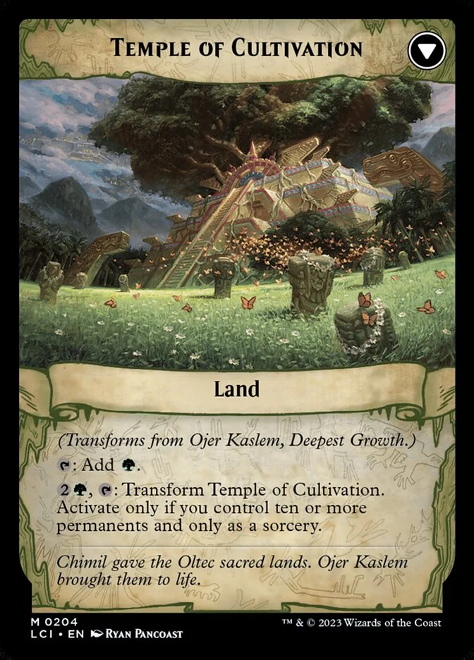 Temple of Cultivation (The Lost Caverns of Ixalan) - Magic: The Gathering in TCG Land
