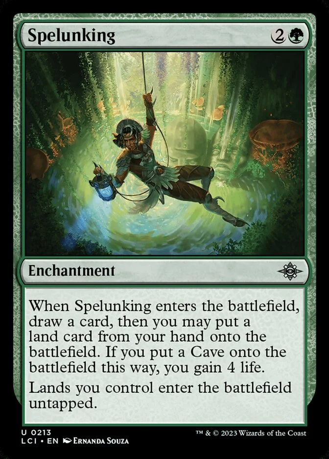 Spelunking (The Lost Caverns of Ixalan) - Magic: The Gathering in TCG Land