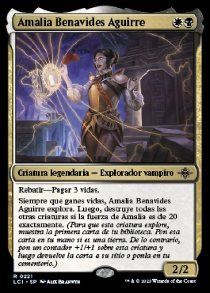 Amalia Benavides Aguirre (The Lost Caverns of Ixalan) - Magic: The Gathering in TCG Land