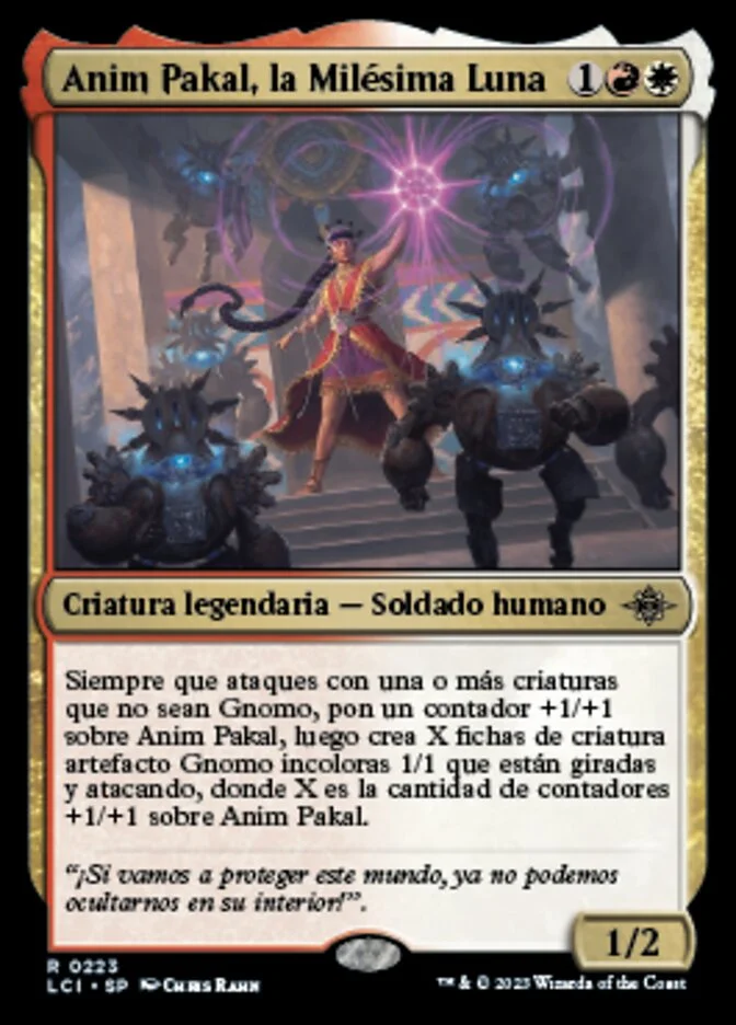 Anim Pakal, la Milésima Luna MTG (The Lost Caverns of Ixalan)