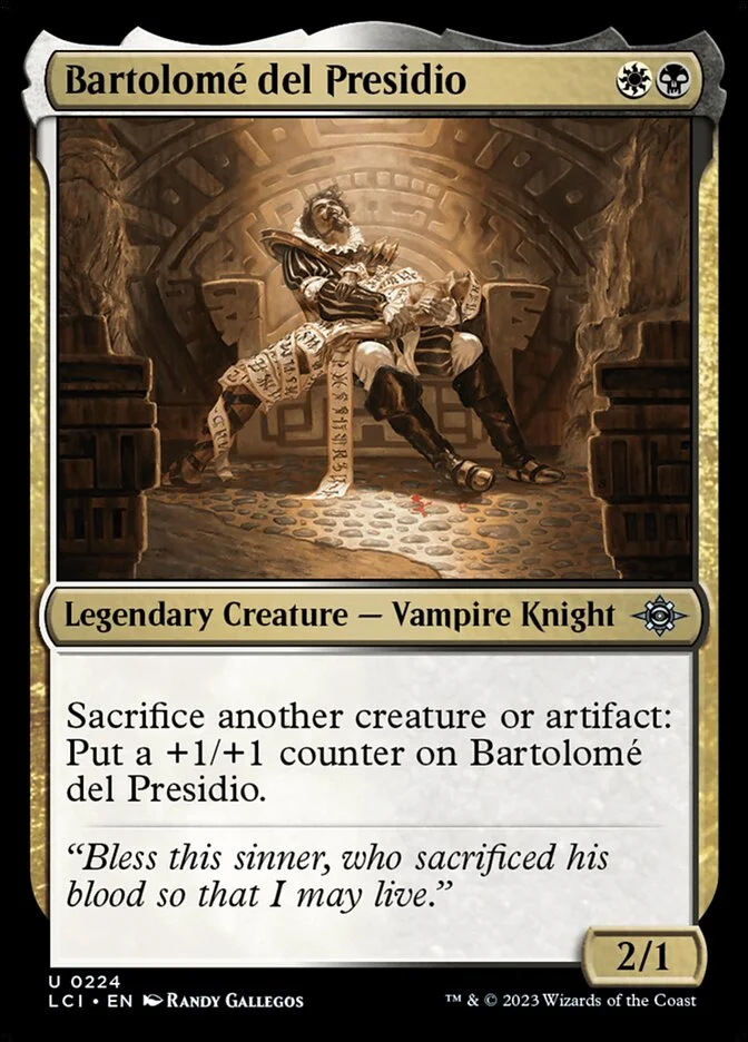 Bartolomé del Presidio (The Lost Caverns of Ixalan) - Magic: The Gathering in TCG Land México