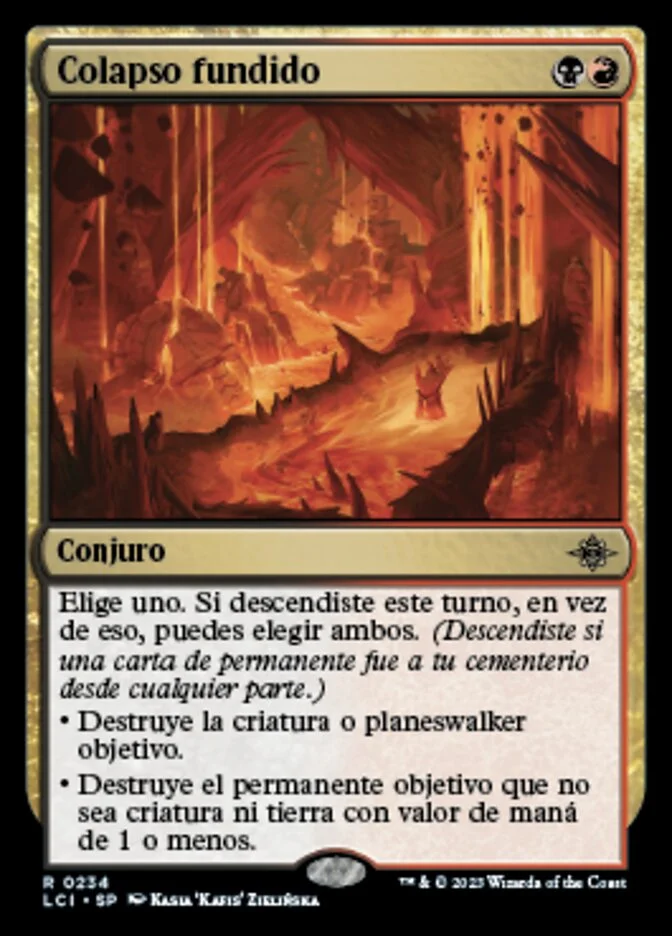 Colapso fundido (The Lost Caverns of Ixalan) - Magic: The Gathering in TCG Land