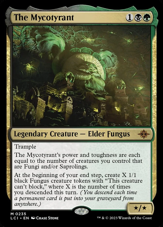 The Mycotyrant (The Lost Caverns of Ixalan) - Magic: The Gathering in TCG Land