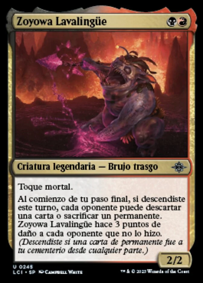 Zoyowa Lavalingüe (The Lost Caverns of Ixalan) - Magic: The Gathering in TCG Land México