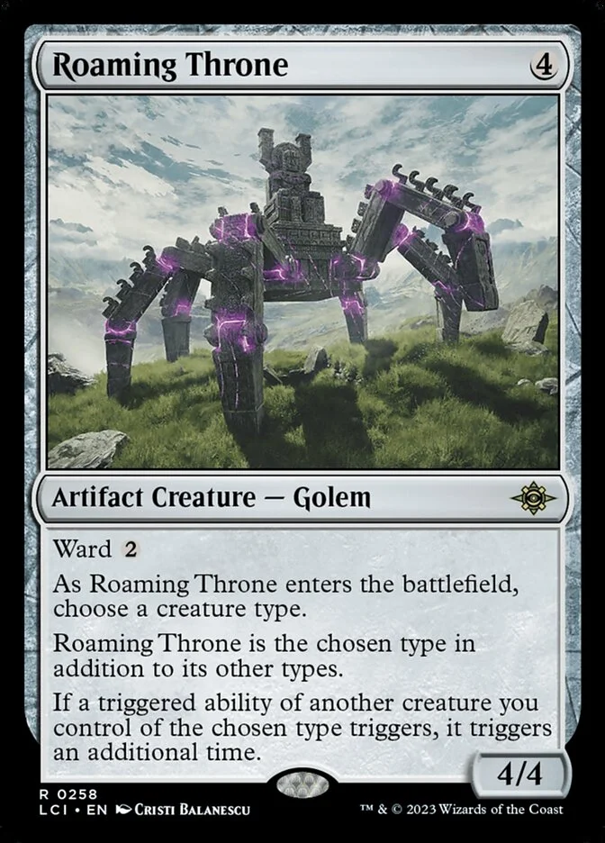Roaming Throne (The Lost Caverns of Ixalan) - Magic: The Gathering in TCG Land