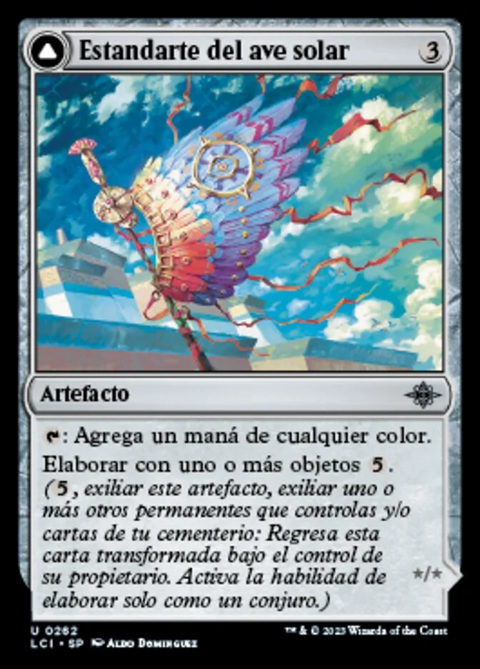 Estandarte del ave solar (The Lost Caverns of Ixalan) - Magic: The Gathering in TCG Land