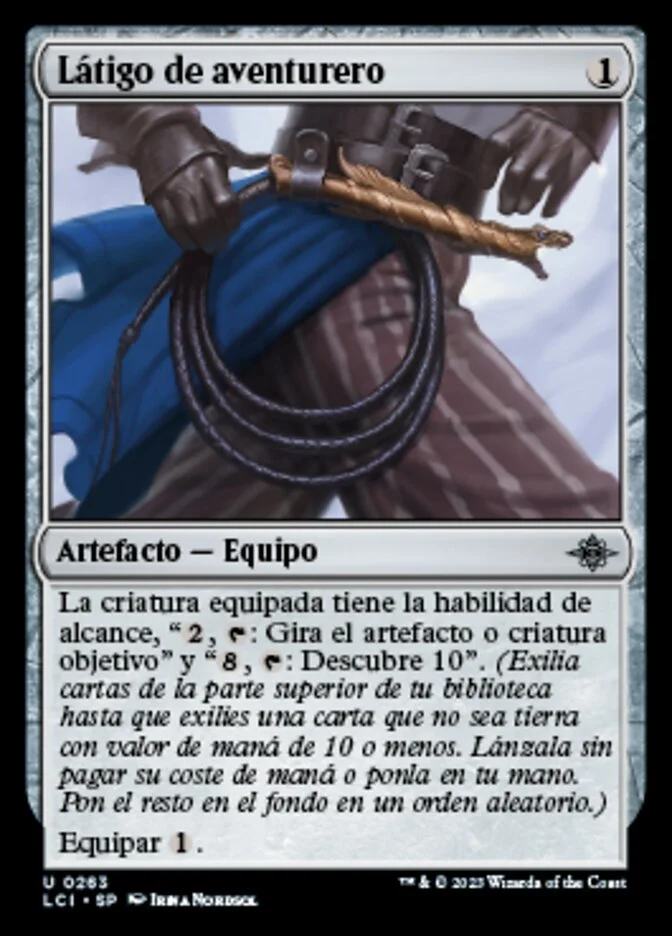 Látigo de aventurero (The Lost Caverns of Ixalan) - Magic: The Gathering in TCG Land México