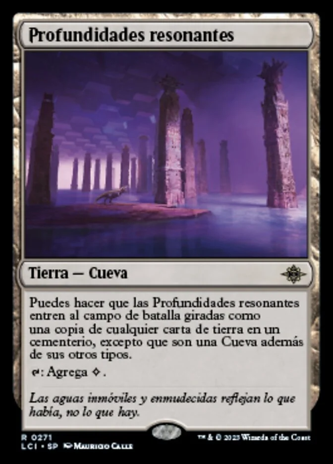 Profundidades resonantes (The Lost Caverns of Ixalan) - Magic: The Gathering in TCG Land México
