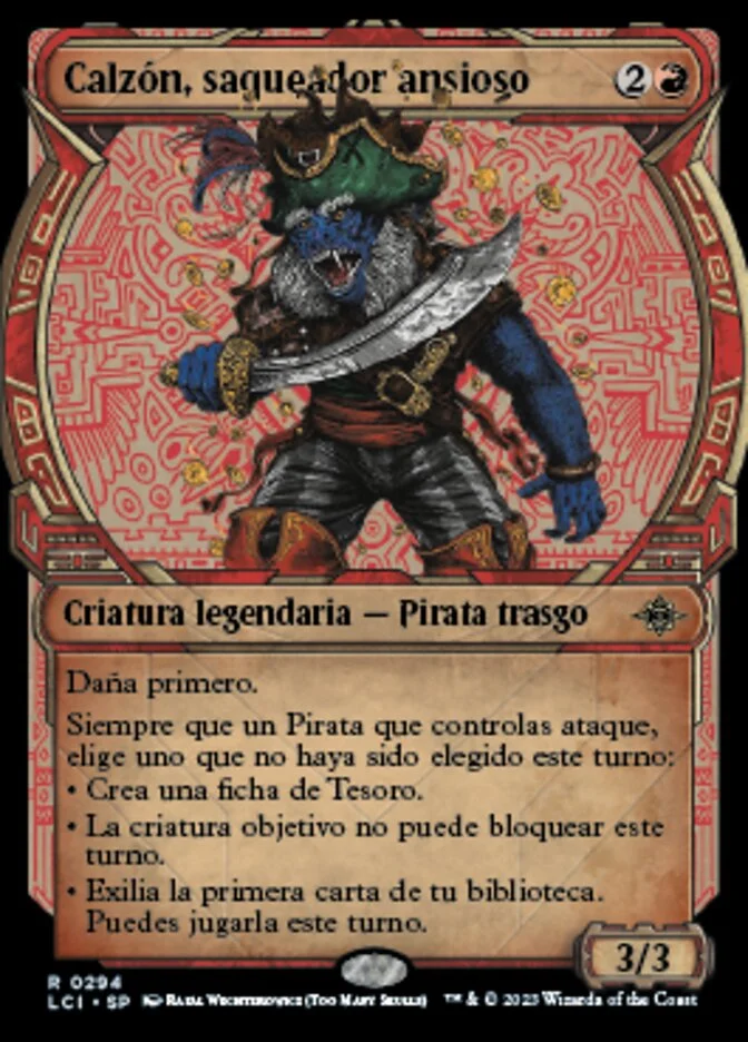 Calzón, saqueador ansioso (The Lost Caverns of Ixalan) - Magic: The Gathering in TCG Land México