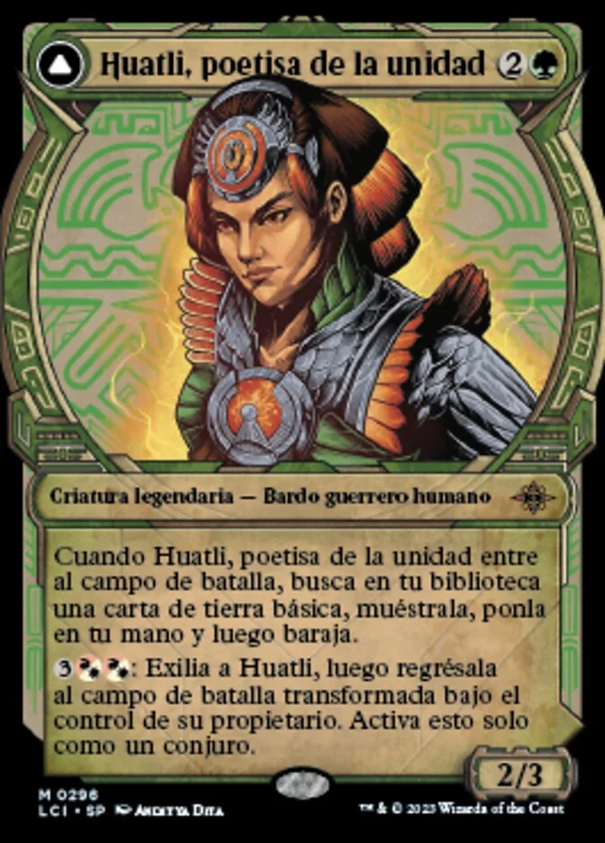Huatli, poetisa de la unidad (The Lost Caverns of Ixalan) - Magic: The Gathering in TCG Land