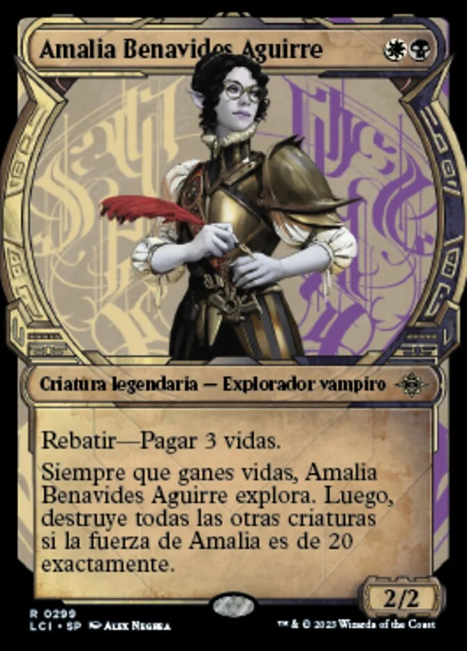 Amalia Benavides Aguirre (The Lost Caverns of Ixalan) - Magic: The Gathering in TCG Land