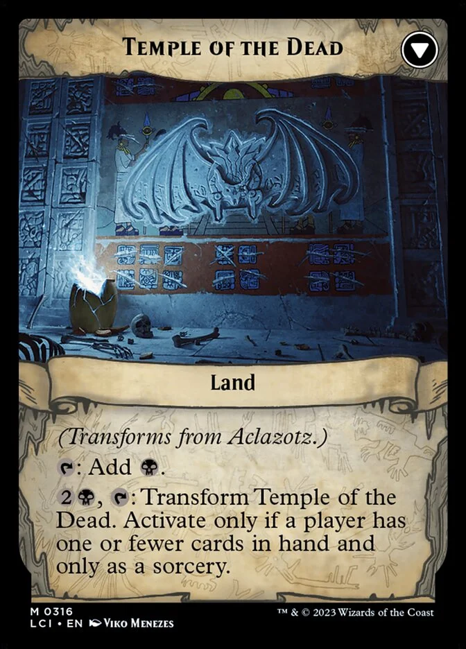 Temple of the Dead (The Lost Caverns of Ixalan) - Magic: The Gathering in TCG Land