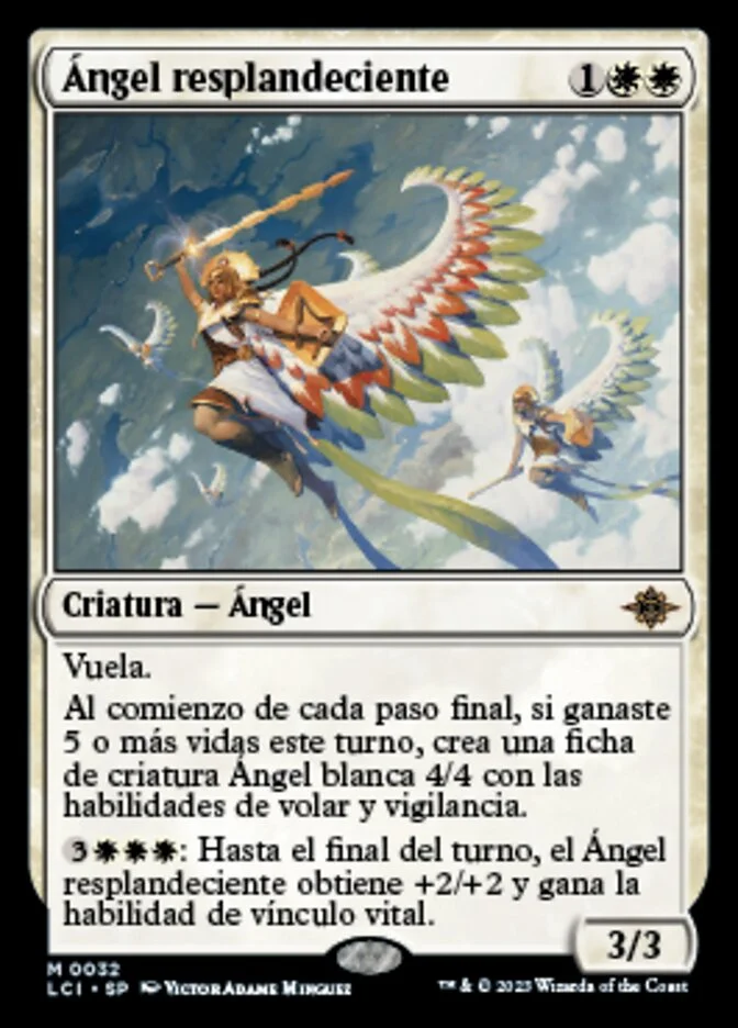 Ángel resplandeciente (The Lost Caverns of Ixalan) - Magic: The Gathering in TCG Land