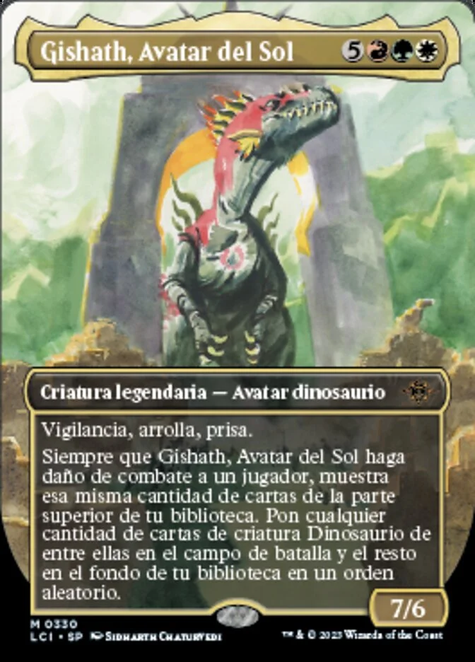 Gishath, Avatar del Sol (The Lost Caverns of Ixalan) - Magic: The Gathering in TCG Land México