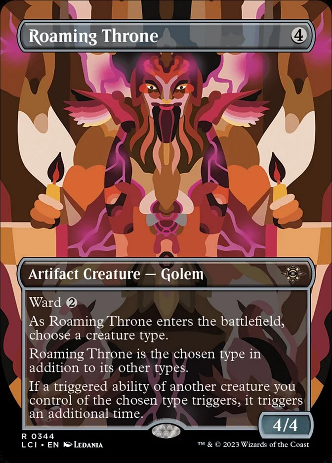 Roaming Throne (The Lost Caverns of Ixalan) - Magic: The Gathering in TCG Land