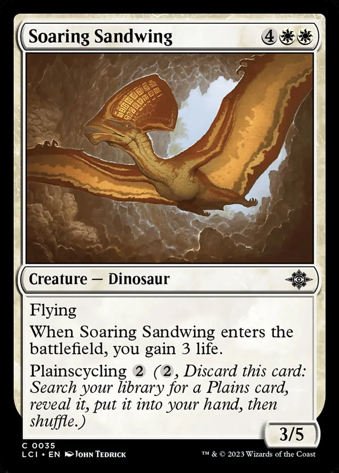 Soaring Sandwing (The Lost Caverns of Ixalan) - Magic: The Gathering in TCG Land