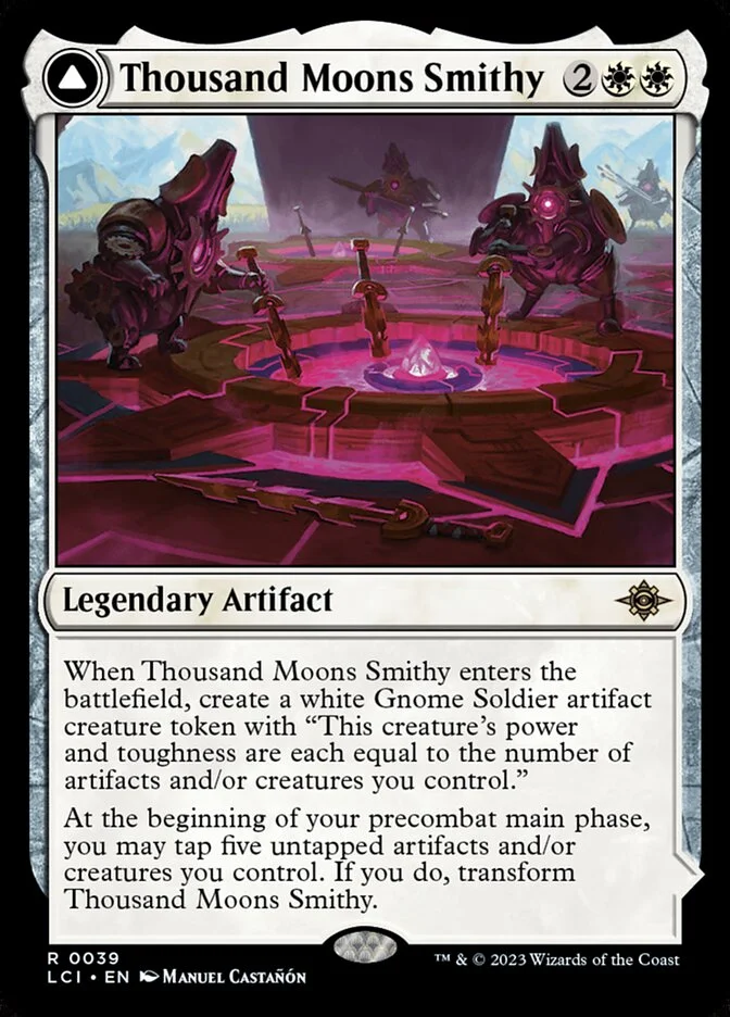 Thousand Moons Smithy (The Lost Caverns of Ixalan) - Magic: The Gathering in TCG Land