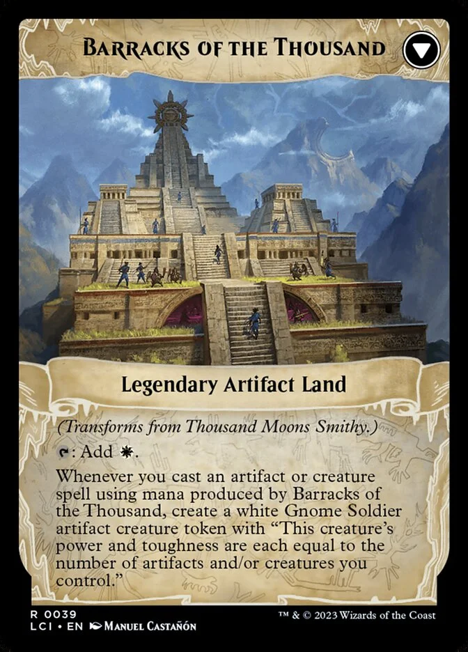 Barracks of the Thousand (The Lost Caverns of Ixalan) - Magic: The Gathering in TCG Land