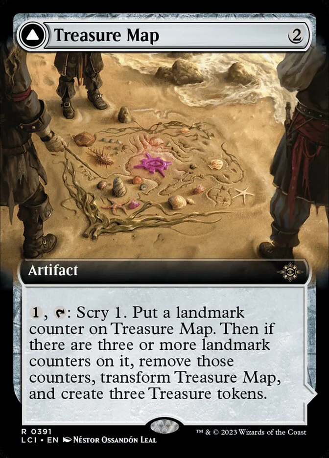 Treasure Map (The Lost Caverns of Ixalan) - Magic: The Gathering in TCG Land