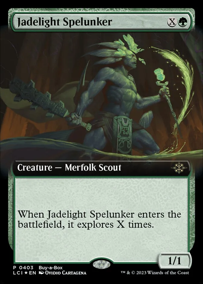 Jadelight Spelunker (The Lost Caverns of Ixalan) - Magic: The Gathering in TCG Land