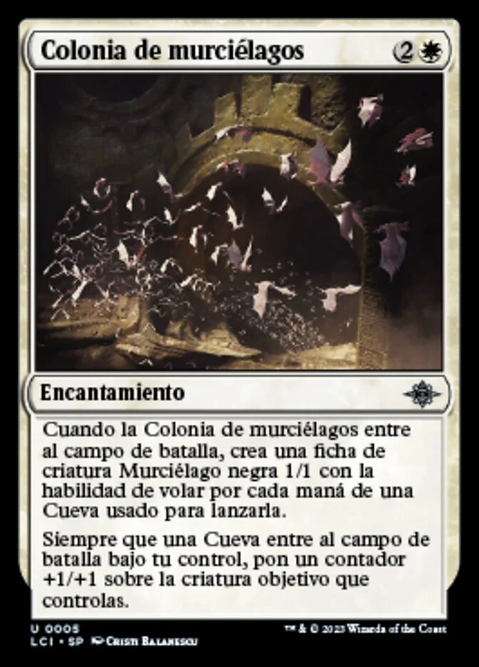 Colonia de murciélagos (The Lost Caverns of Ixalan) - Magic: The Gathering in TCG Land México