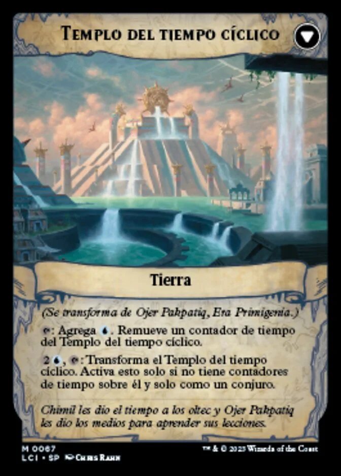 Templo del tiempo cíclico (The Lost Caverns of Ixalan) - Magic: The Gathering in TCG Land