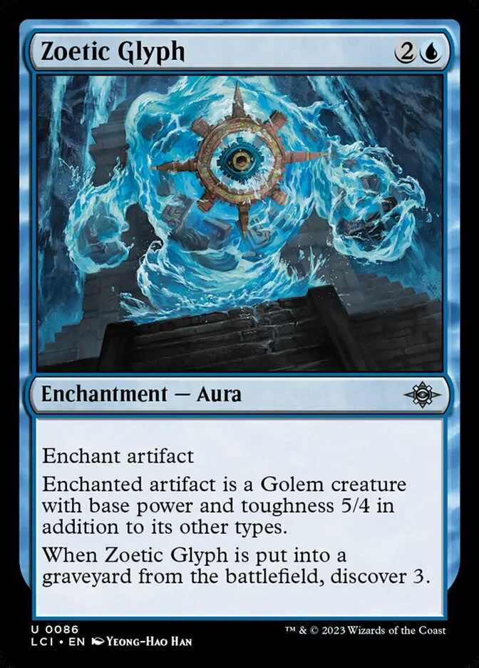 Zoetic Glyph (The Lost Caverns of Ixalan) - Magic: The Gathering in TCG Land