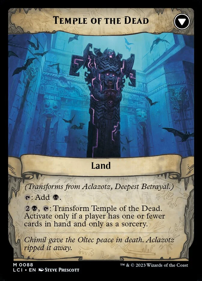 Temple of the Dead (The Lost Caverns of Ixalan) - Magic: The Gathering in TCG Land México