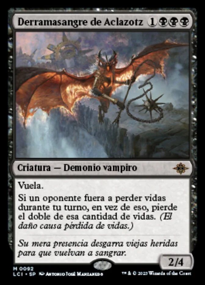 Bloodletter of Aclazotz (The Lost Caverns of Ixalan) - Magic: The Gathering in TCG Land México