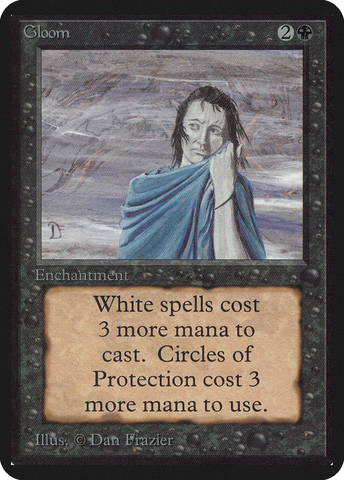 Gloom (Limited Edition Alpha) - Magic: The Gathering in TCG Land