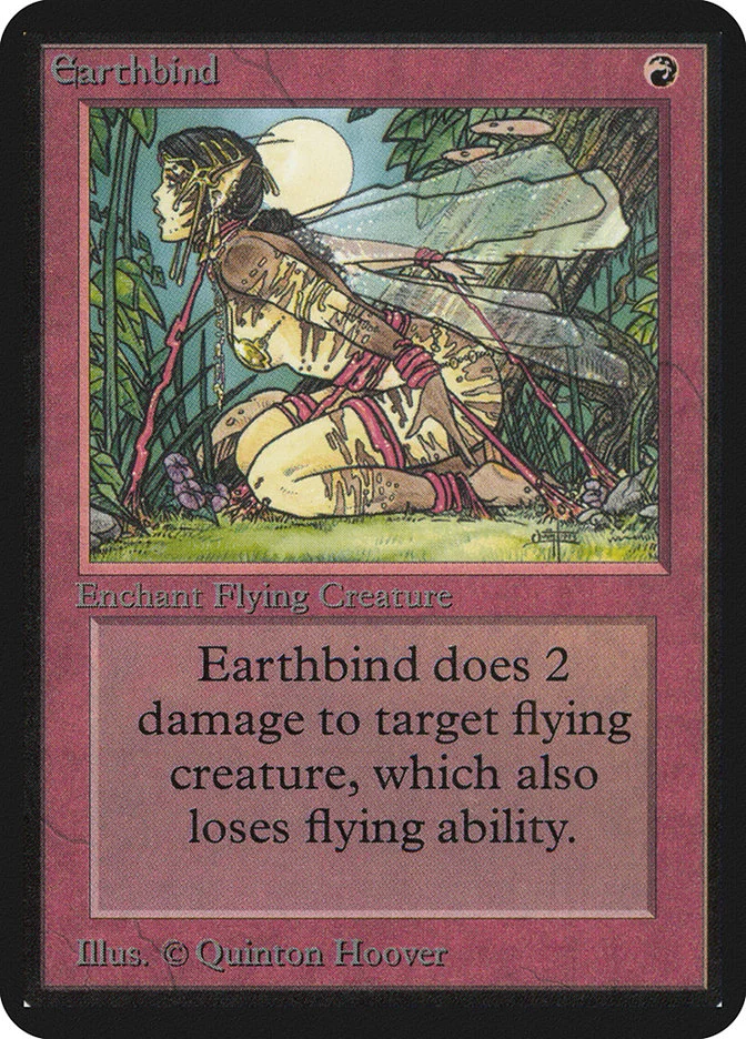 Earthbind (Limited Edition Alpha) - Magic: The Gathering in TCG Land