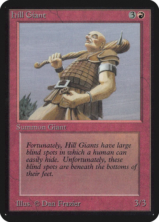 Hill Giant (Limited Edition Alpha) - Magic: The Gathering in TCG Land