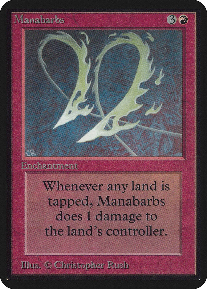 Manabarbs (Limited Edition Alpha) - Magic: The Gathering in TCG Land