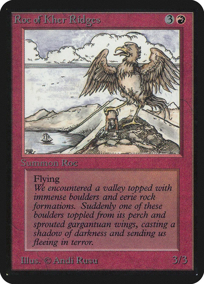 Roc of Kher Ridges (Limited Edition Alpha) - Magic: The Gathering in TCG Land