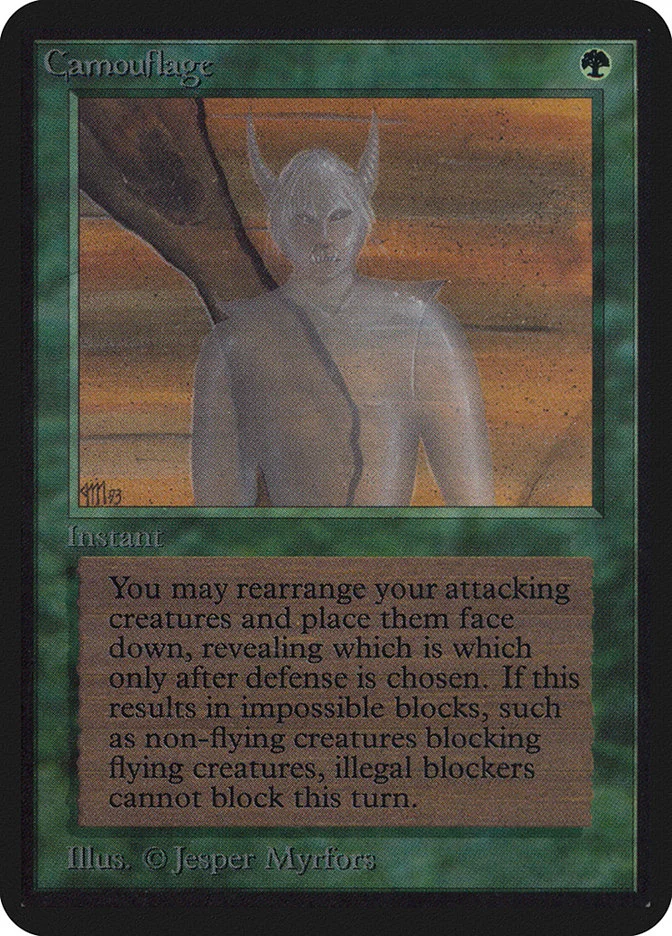 Camouflage (Limited Edition Alpha) - Magic: The Gathering in TCG Land
