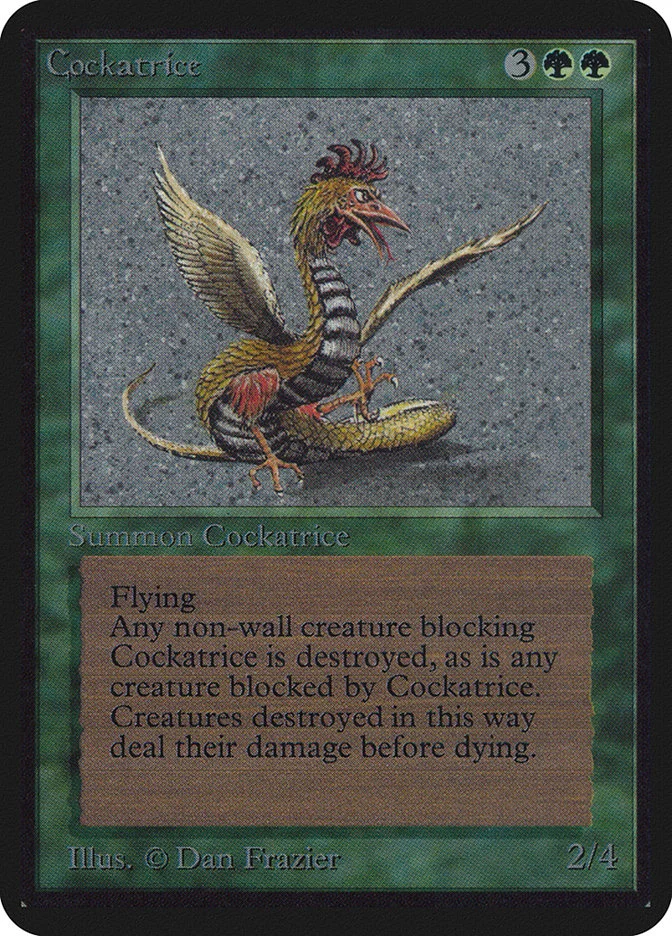 Cockatrice (Limited Edition Alpha) - Magic: The Gathering in TCG Land