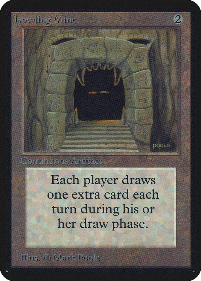 Howling Mine (Limited Edition Alpha) - Magic: The Gathering in TCG Land