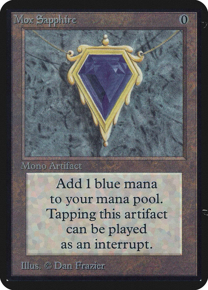 Mox Sapphire (Limited Edition Alpha) - Magic: The Gathering in TCG Land México