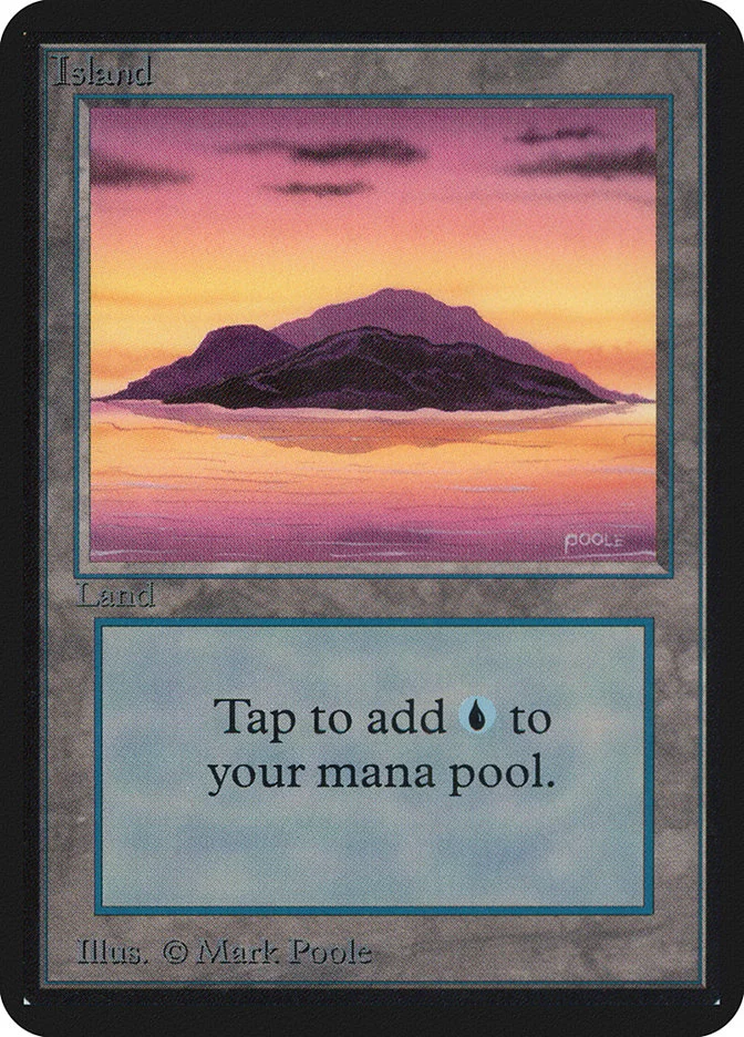Island (Limited Edition Alpha) - Magic: The Gathering in TCG Land