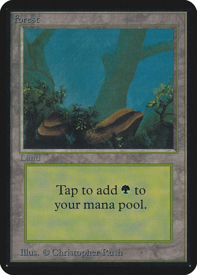 Forest (Limited Edition Alpha) - Magic: The Gathering in TCG Land