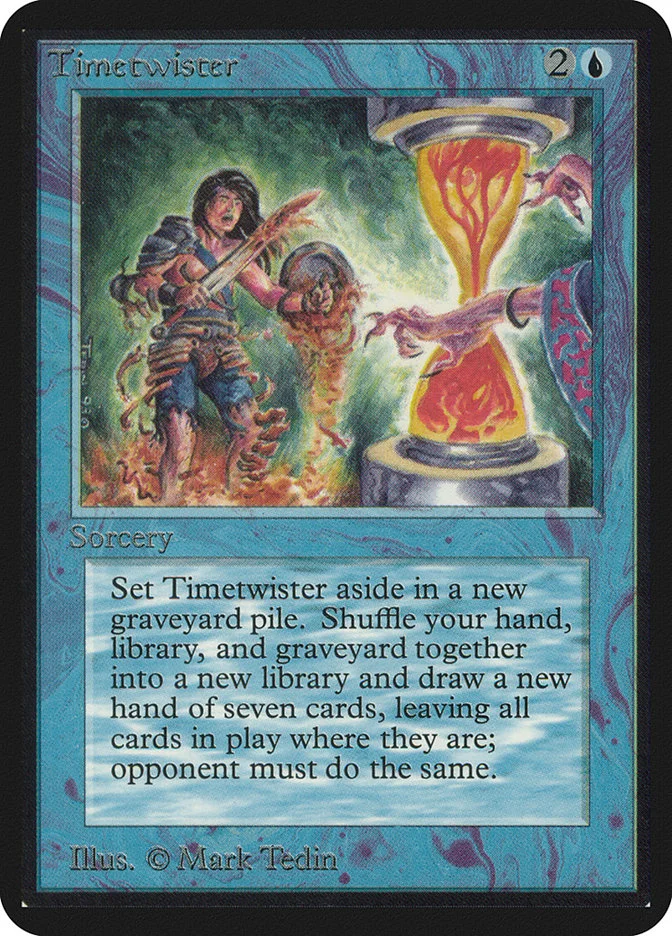Timetwister (Limited Edition Alpha) - Magic: The Gathering in TCG Land México